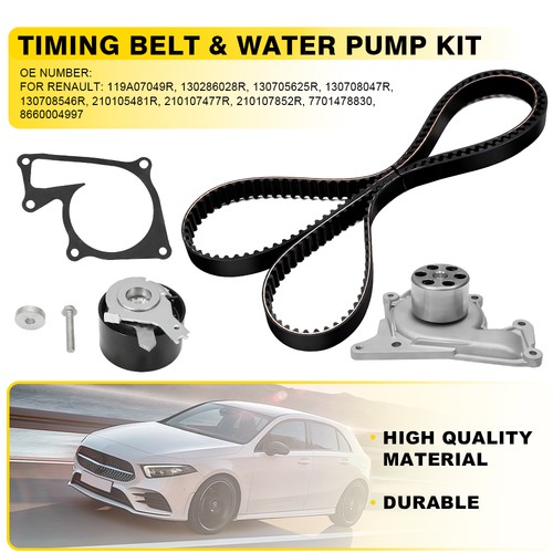 Timing belt water pump kit - timing,